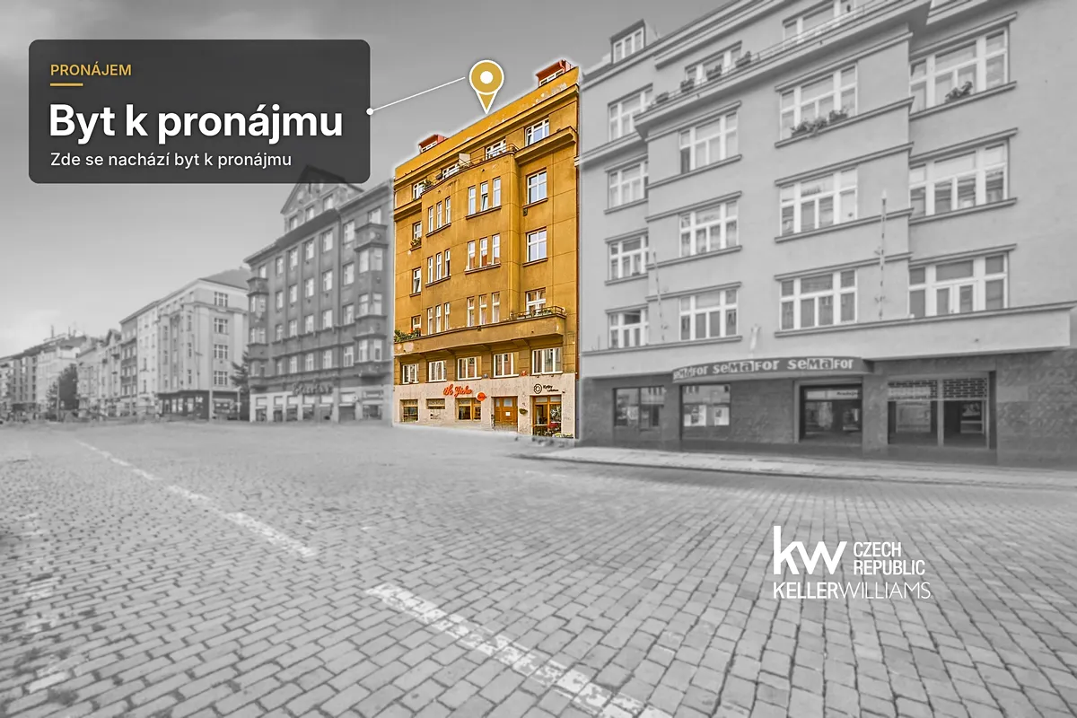 Pronájem bytu 3+kk 90 m²